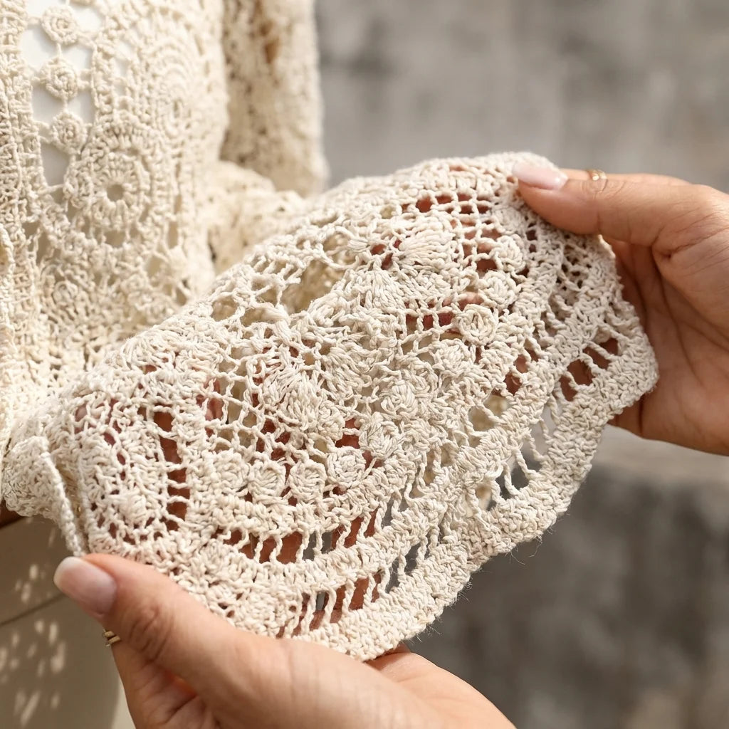 Liora Crochet Cardigan