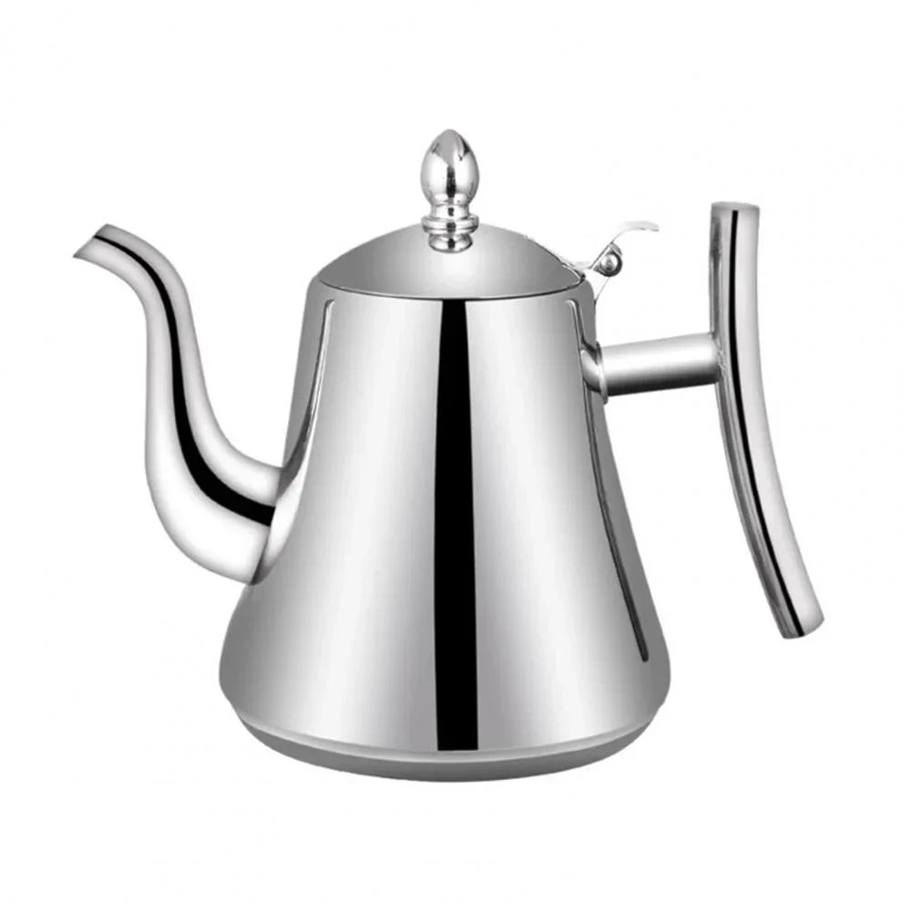 Teapot – 1L Stainless Steel with Removable Infuser