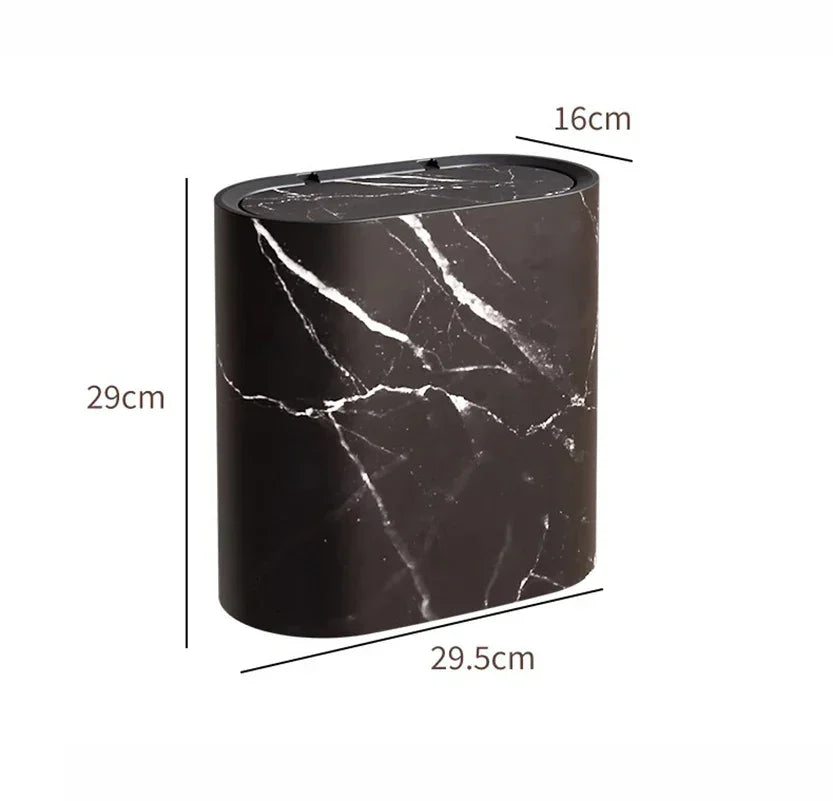 12L Wall-Mounted Pop-Up Lid Bin – view 13