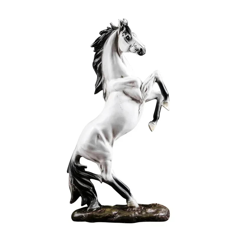 35cm Hand-Painted European-Style Horse Resin Sculpture – view 8