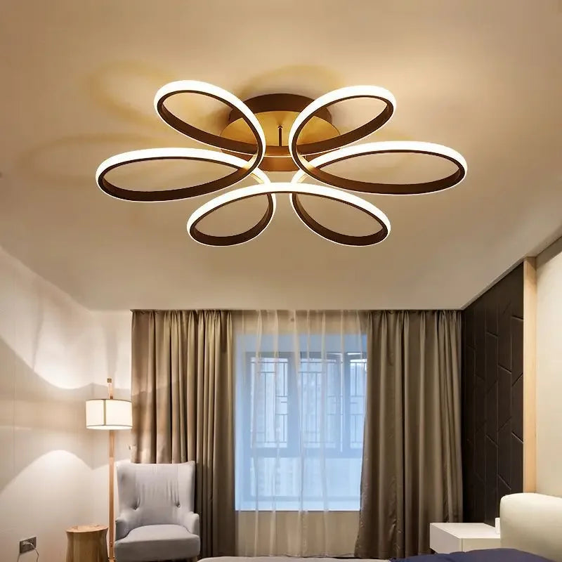 Floral LED Ceiling Light – 30cm or 60cm – view 5