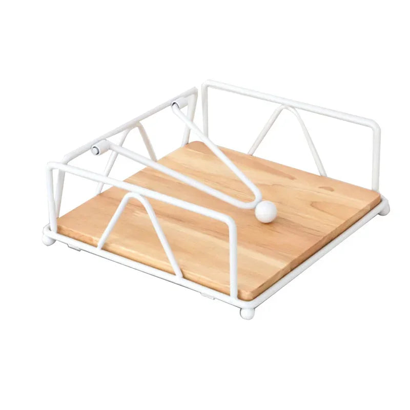 Metal Table Napkin Holder – Gold, White or Black – view 9