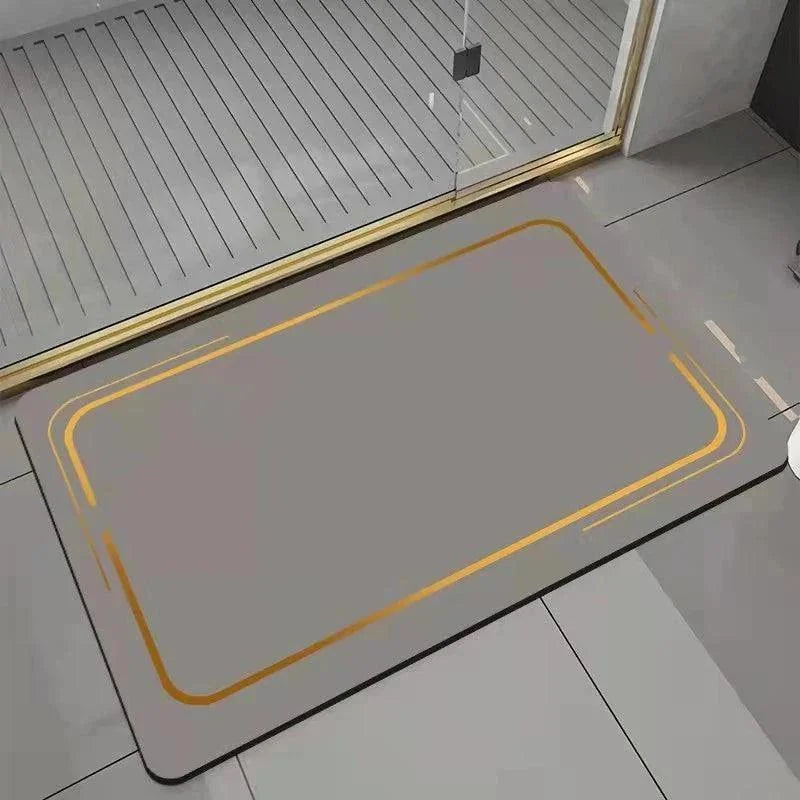 Modern Absorbent Non-Slip Bathroom Rug – view 14