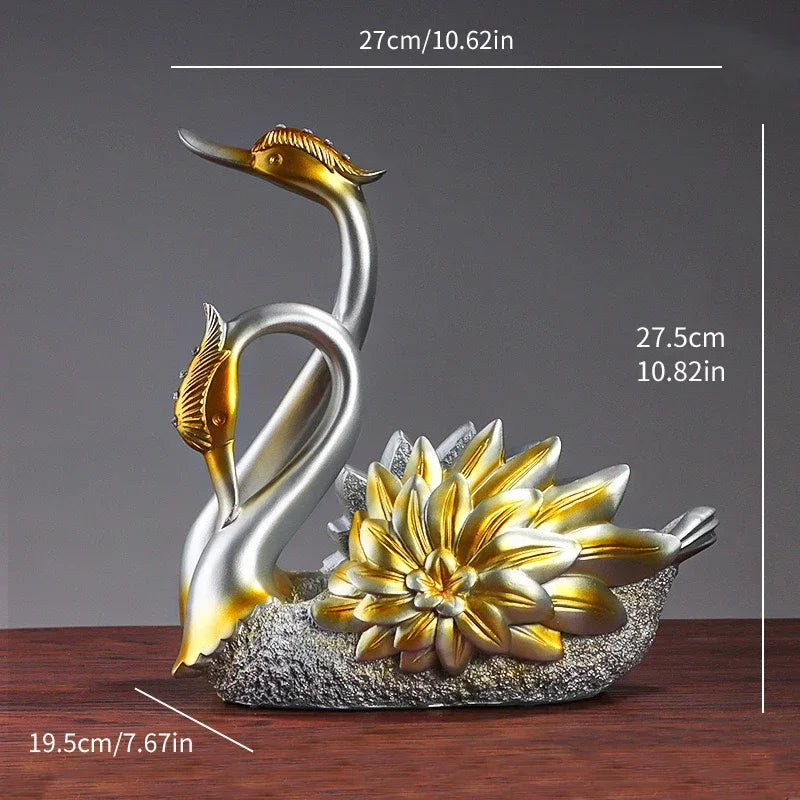 Swan Resin Wine Bottle Holder – view 5