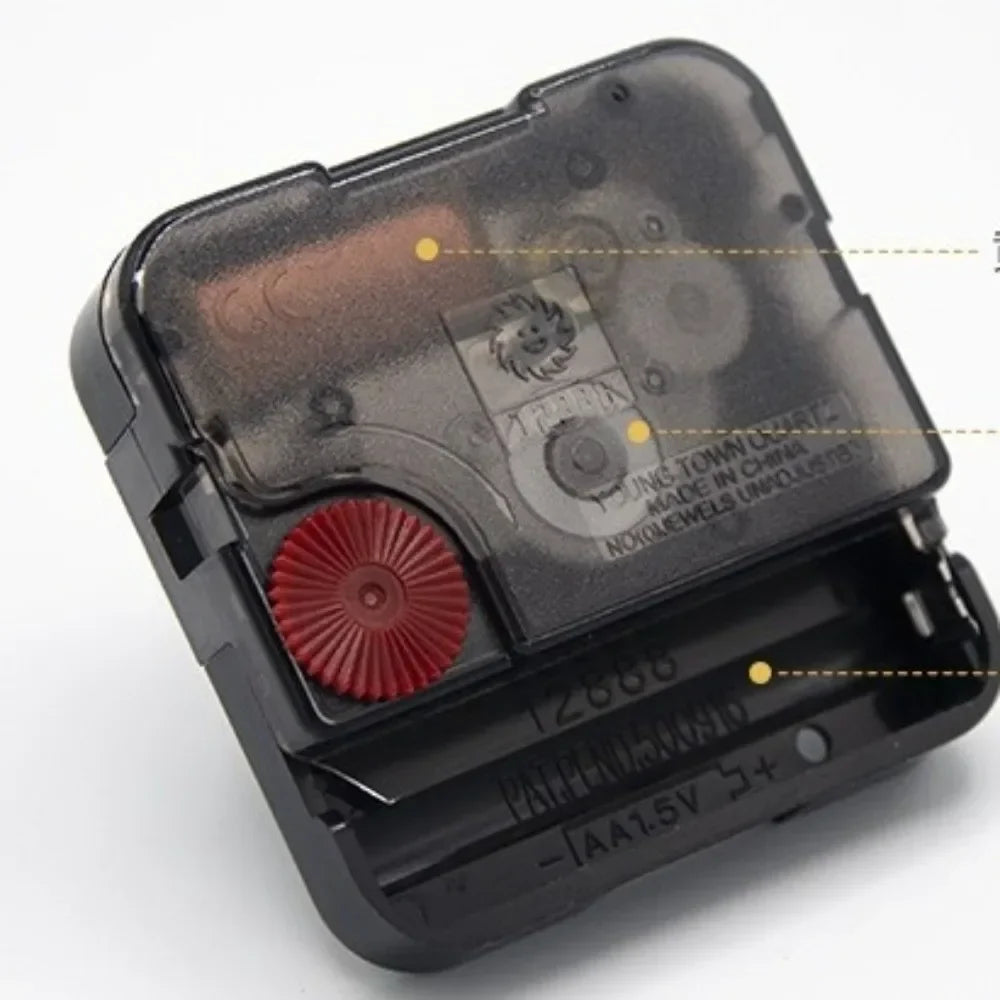 Walnut & Acrylic Silent Wall Clock – 30cm or 35cm – view 11