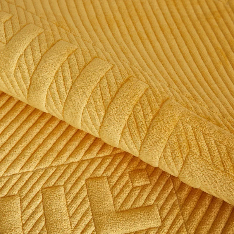 Yellow 500gsm Padded Non-Slip Sofa Protector – view 3