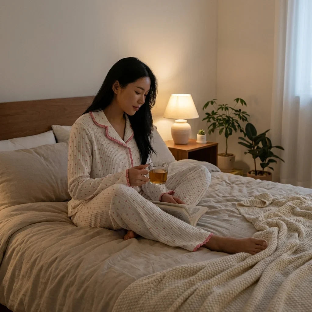 Amorie Heart Pajama Set