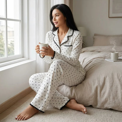 Amorie Heart Pajama Set