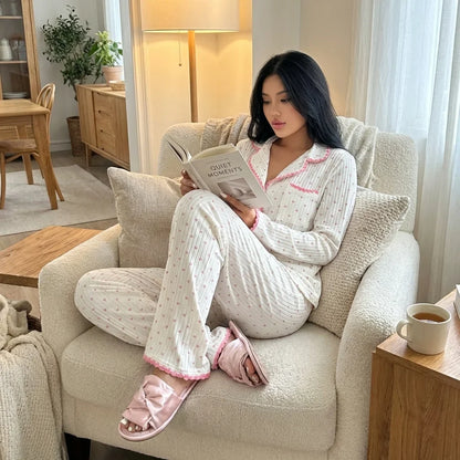 Amorie Heart Pajama Set
