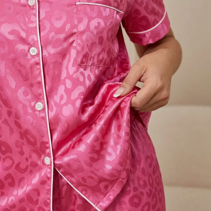 Aureli Satin Pajama Set