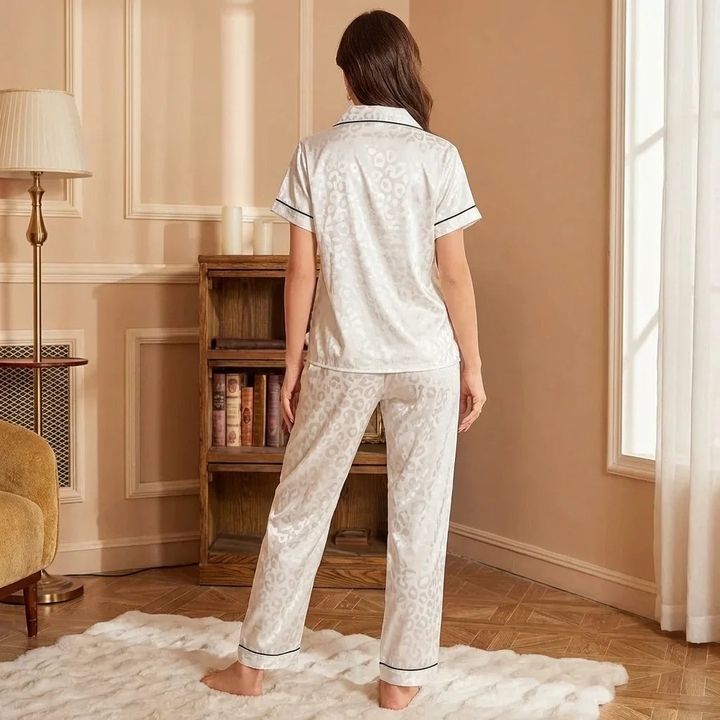 Aureli Satin Pajama Set