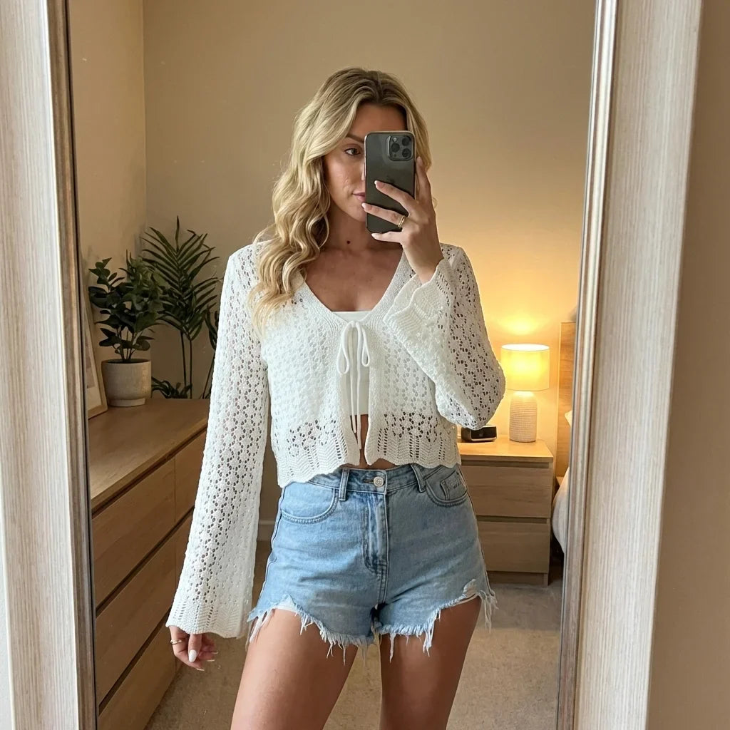 Avelia Lace Cardigan