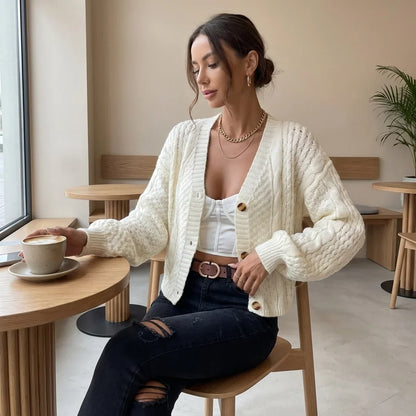 Caelis Cable Cardigan