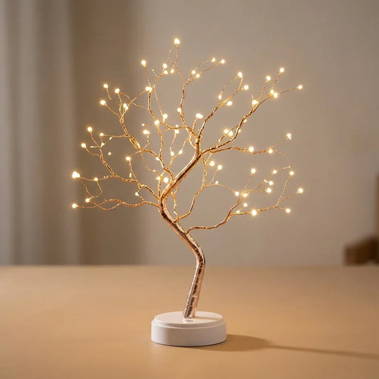 Table Lamp – Decorative LED Tree with Warm Light