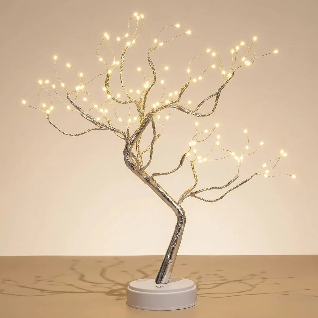 Table Lamp – Decorative LED Tree with Warm Light