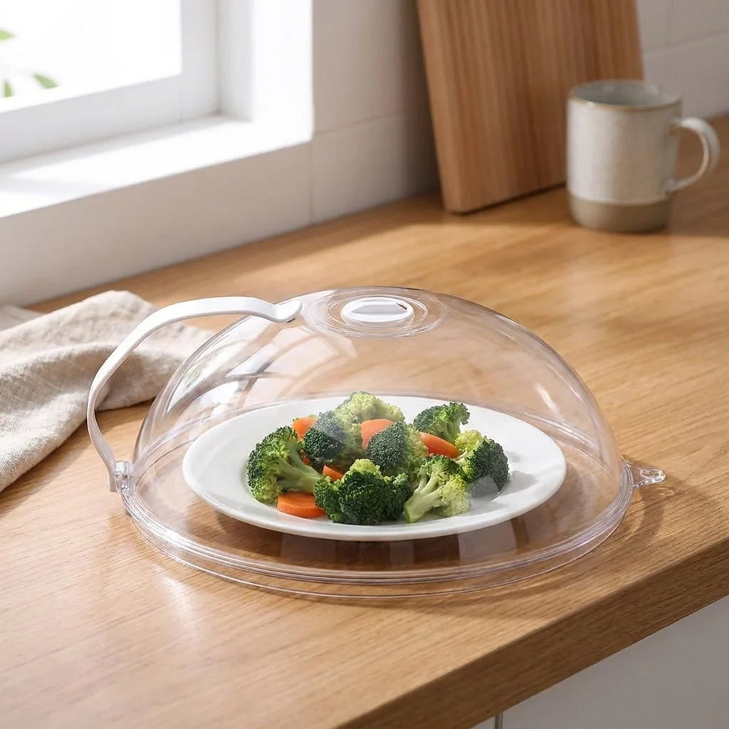 Microwave Splatter Cover – with Adjustable Steam Vent
