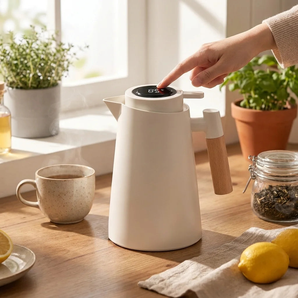 Thermal Carafe – 1L, Digital Temperature Display