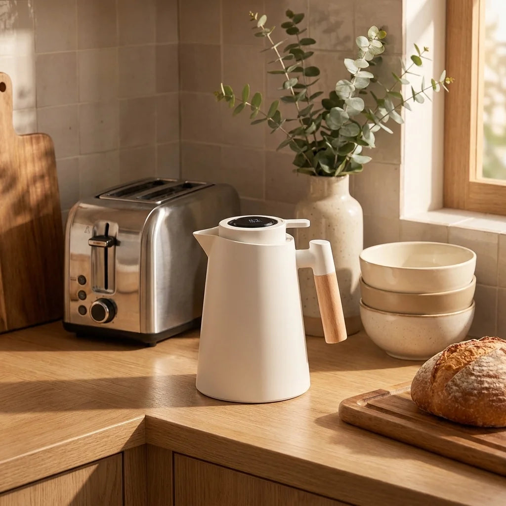 Thermal Carafe – 1L, Digital Temperature Display