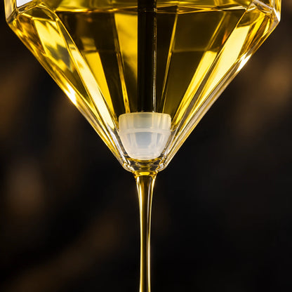 Honey Dispenser – Glass, Stainless Steel Base