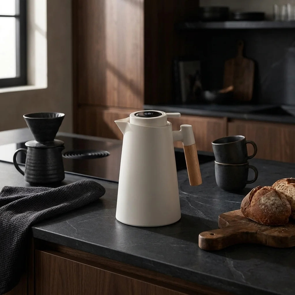 Thermal Carafe – 1L, Digital Temperature Display