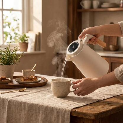 Thermal Carafe – 1L, Digital Temperature Display