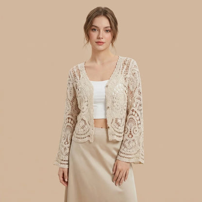 Liora Crochet Cardigan