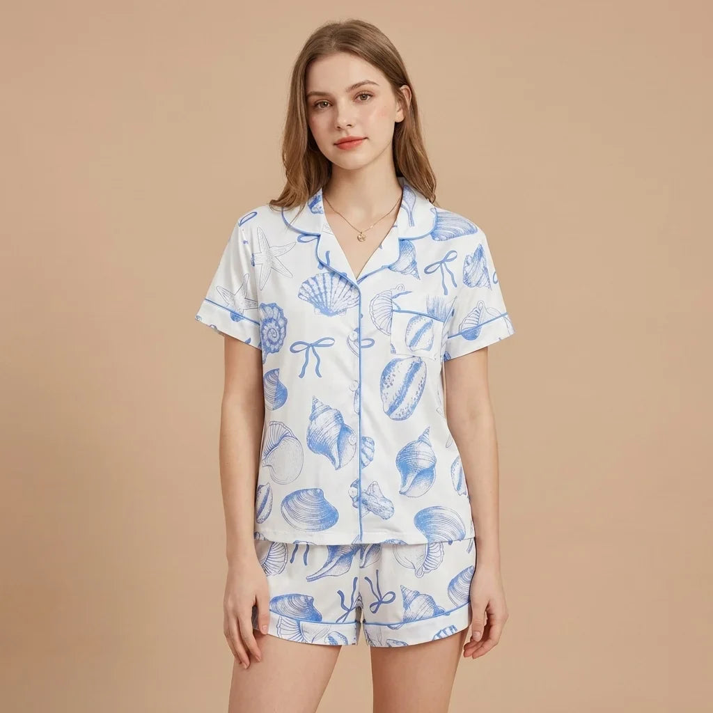Marielle Shell Pajama Set