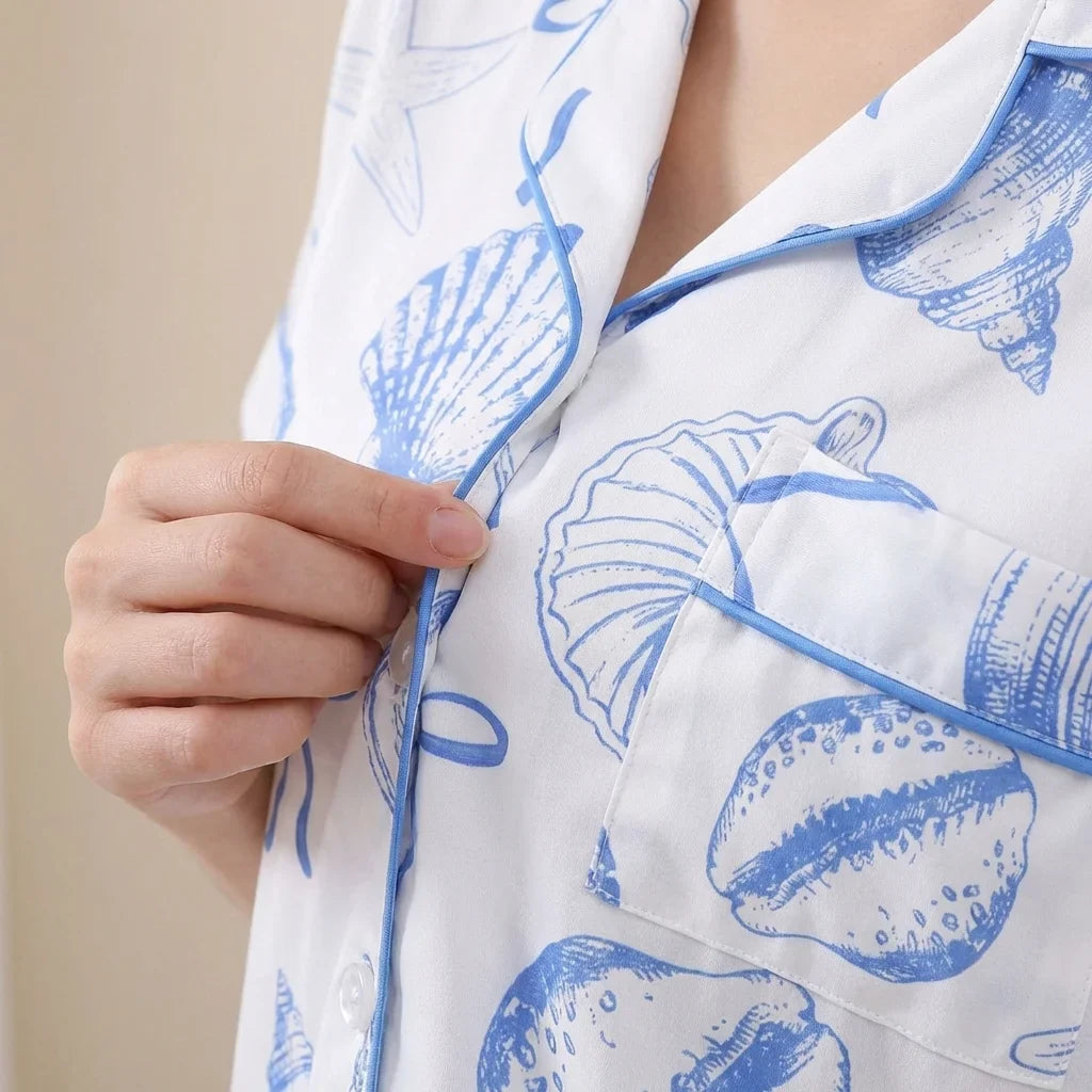 Marielle Shell Pajama Set