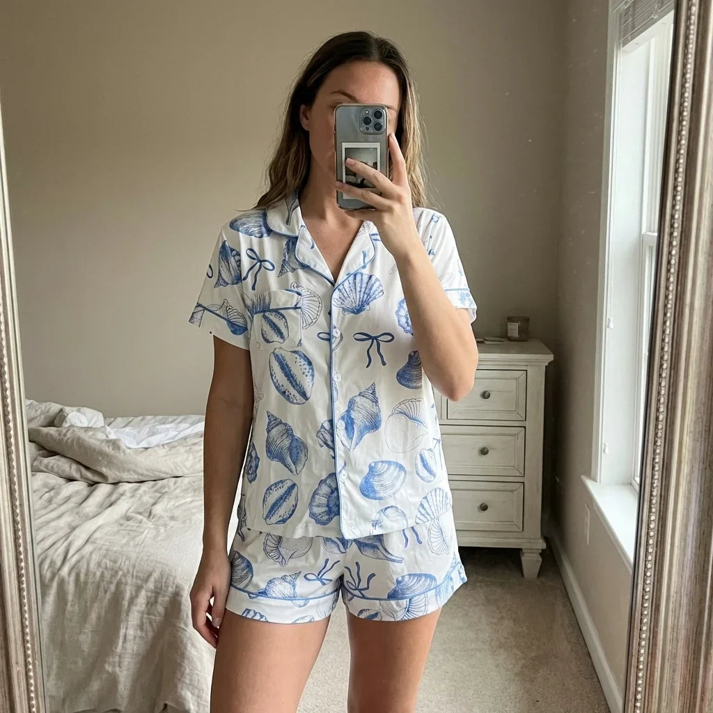 Marielle Shell Pajama Set
