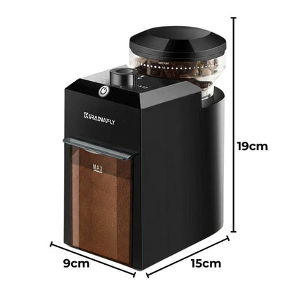 Kirainafly CBG-8001 Electric Coffee Grinder – 28 Settings