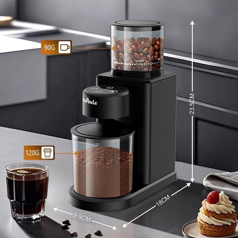 Wancle CBG-9001 Electric Burr Coffee Grinder – Touch LCD
