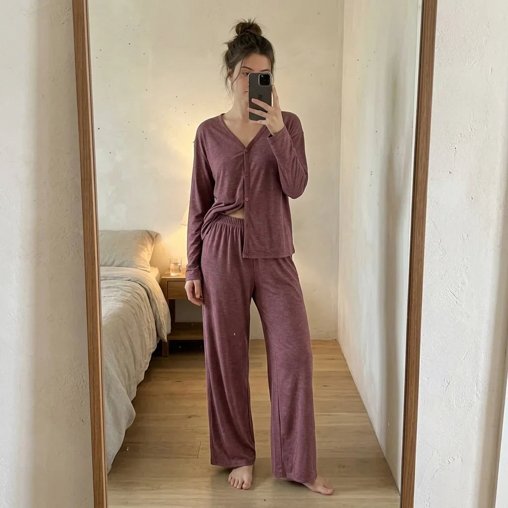 Nerelle Soft Pajama Set
