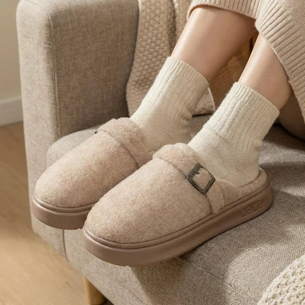 Norven Cozy Mule Slippers