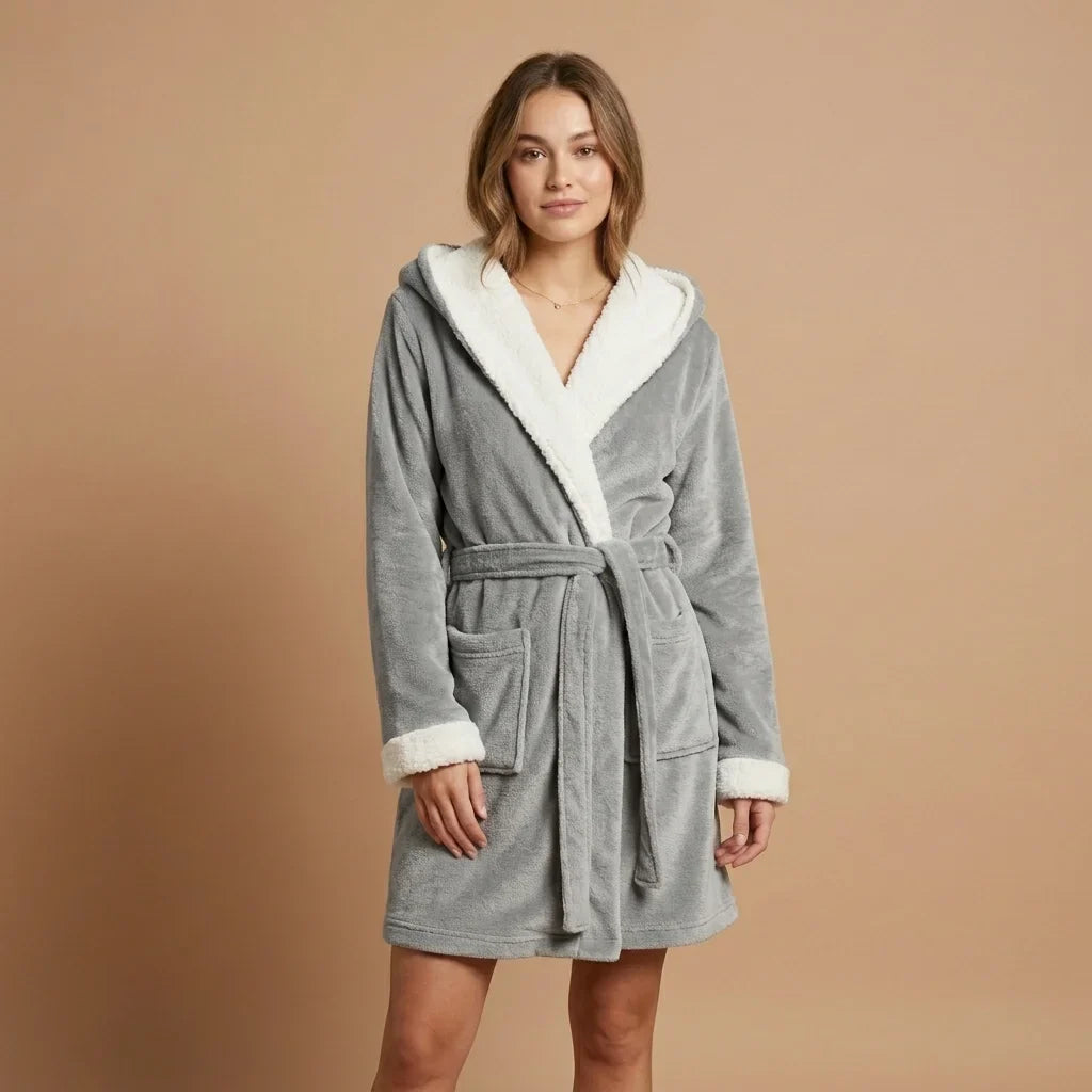 Orion Plush Hooded Robe