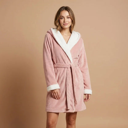 Orion Plush Hooded Robe