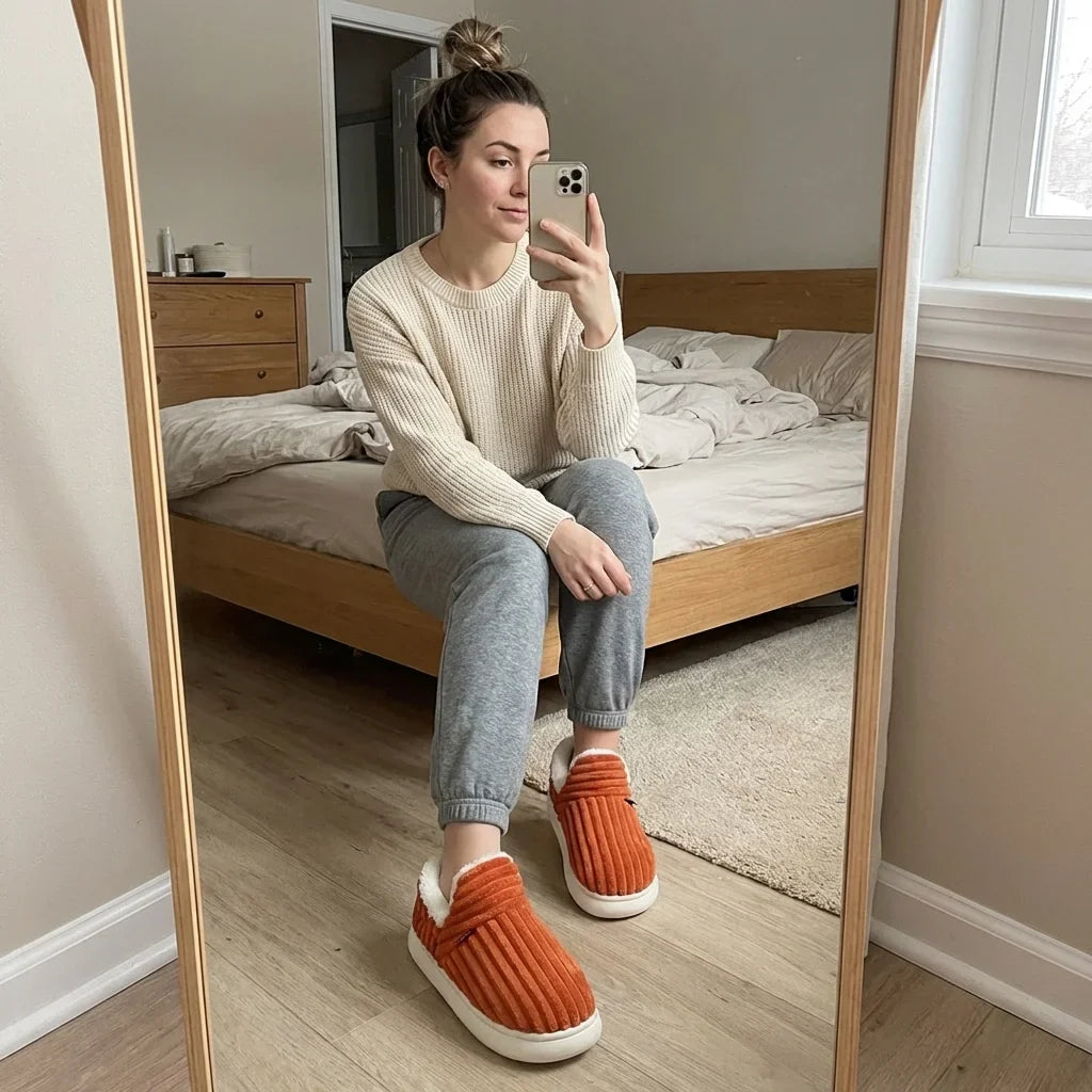 Orvyn Cozy Step Slippers