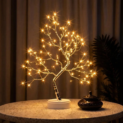 Table Lamp – Decorative LED Tree with Warm Light
