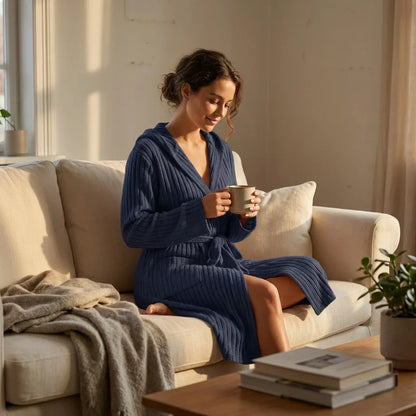 Rigel Ribbed Comfort Robe