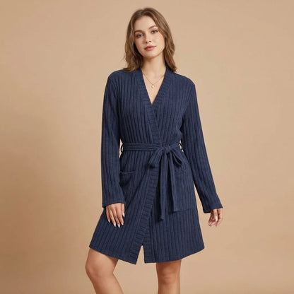 Rigel Ribbed Comfort Robe
