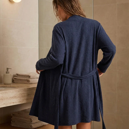 Rigel Ribbed Comfort Robe