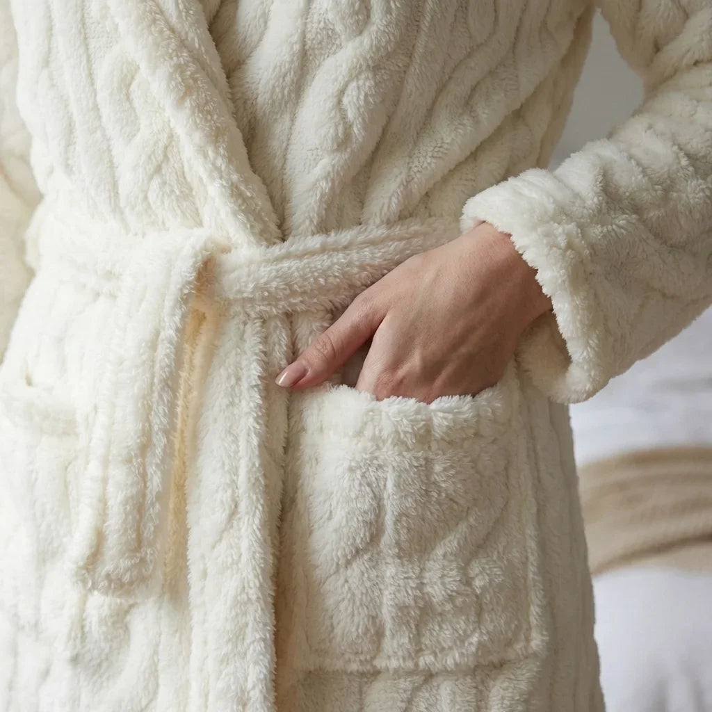 Serene Plush Wrap Robe