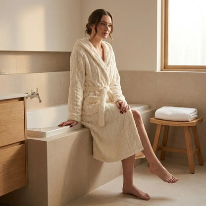 Serene Plush Wrap Robe