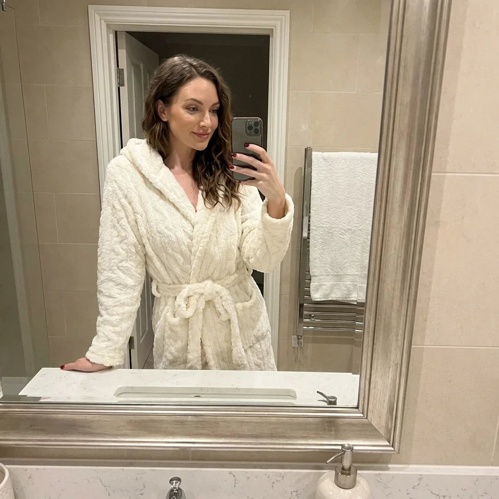 Serene Plush Wrap Robe