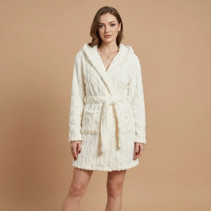 Serene Plush Wrap Robe