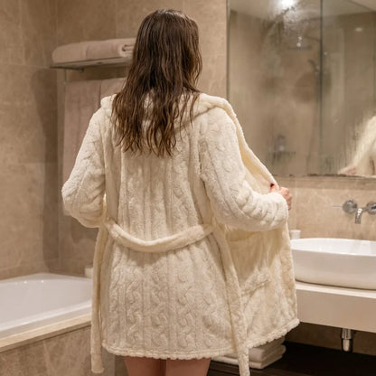 Serene Plush Wrap Robe