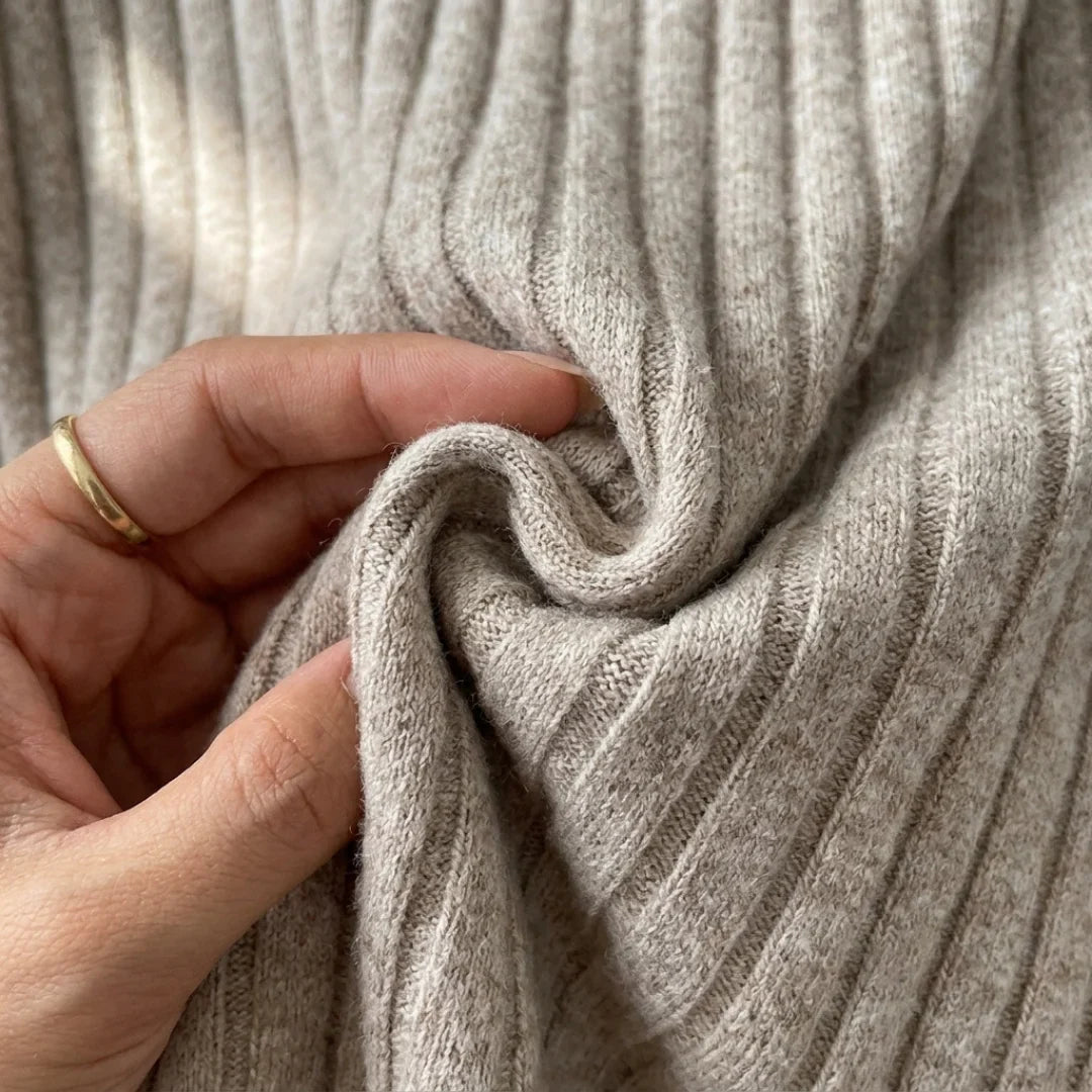 Soft Ribbed Polo Lounge Set