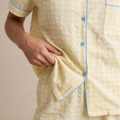 Solira Plaid Pajama Set