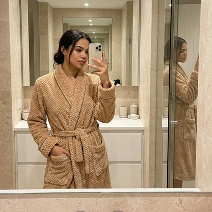 Vega Soft Fleece Robe