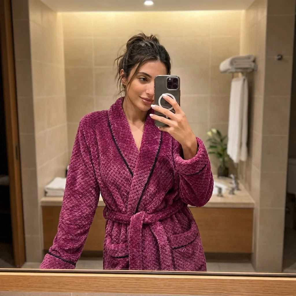 Vega Soft Fleece Robe