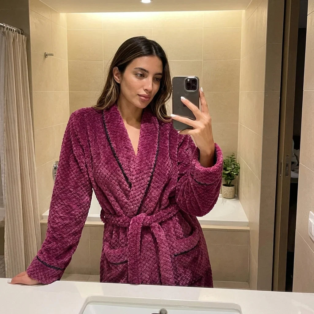 Vega Soft Fleece Robe
